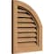 Ekena Millwork Quarter Round Top Right Functional Western Red Cedar Gable Vnt w/Brick Mould Face Frame, 08"W x 20"H GVWQR08X2000SFUWR - alternate 3